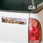 De Vikingen Bumpersticker (Op Truck)