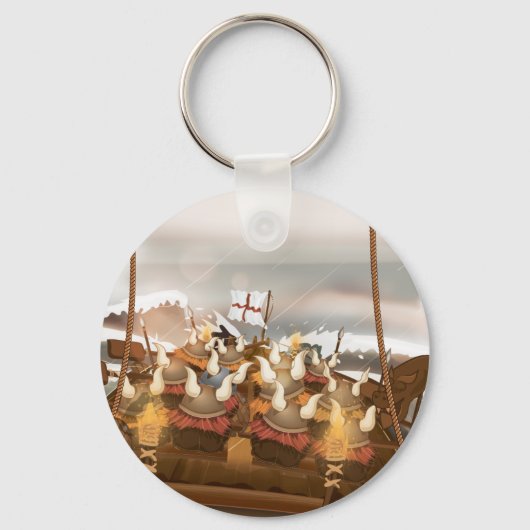 De Vikingen Sleutelhanger (Voorkant)