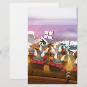 De Vikings Briefpapier (Voorkant / Achterkant)