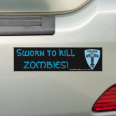 De Vikings bumper sticker - Doodhartenromans (Op auto)