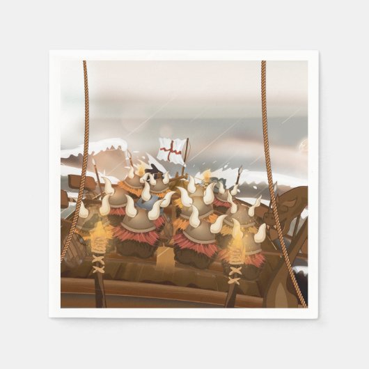 De Vikings Servetten (Voorkant)