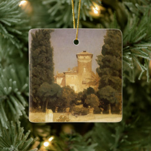 De Villa Malta, Rome door Lord Frederic Leighton Keramisch Ornament
