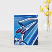 De vin 1959 van Cadillac Kaart (Gele Bloem)