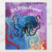 De Vin Étiquette D'Art Pour Bouteilles À Vins (Étiquettes simples)