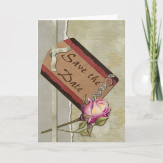 De vintage bewaart de Datum Aankondiging