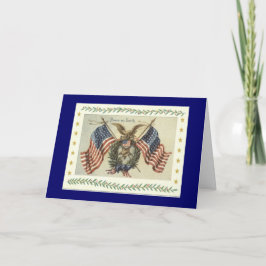 De vintage Kerstkaart van de GEEP Feestdagen Kaart