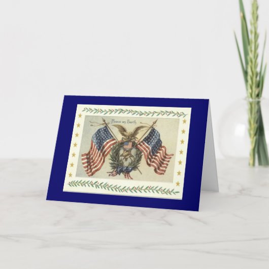 De vintage Kerstkaart van de GEEP Feestdagen Kaart (Voorkant)