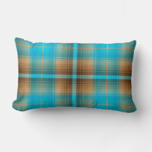 De Vintage Psychedelische Omkeerbare Plaid van Kussen