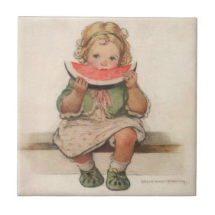 De vintage Tegel van de Kunst Tegeltje