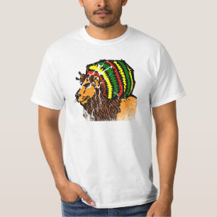 De Vintage van de Koning van Jah T-shirt