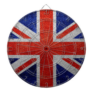 De Vintage van de Vlag van het Verenigd Koninkrijk Dartbord