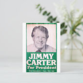 De Vintage van Jimmy Carter Briefkaart (Staand voorkant)