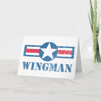 De Vintage van Wingman Kaart