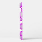 De Violet 70's jaar stijlcirkel Case-Mate iPhone Case (Achterkant / Rechts)