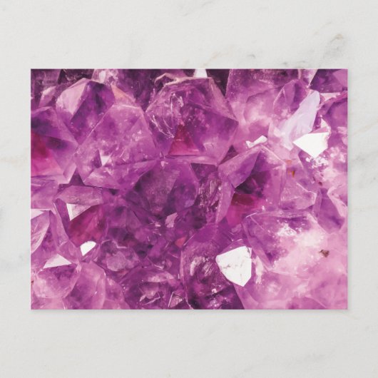 De Violet Crystal Briefkaart (Voorkant)
