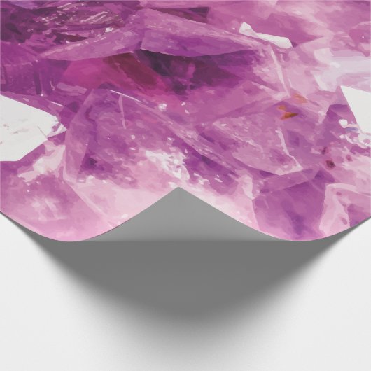 De Violet Crystal Cadeaupapier (Hoek)