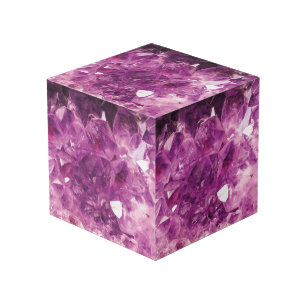 De Violet Crystal Kubus