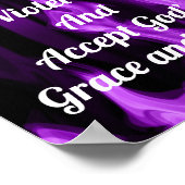 De Violet Flame aanhalen Poster (Hoek)