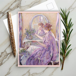 De Violet Kimono, nostalgisch Briefkaart