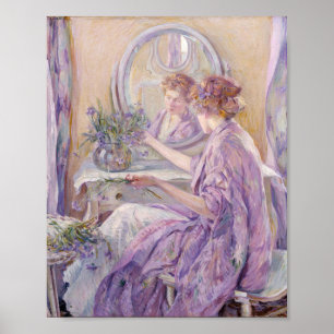 De Violet Kimono Robert Reid Poster