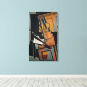 De Violin, 1916 Canvas Afdruk (Insitu (Houten vloer))