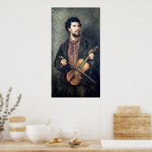 De Violin Player Poster (Keuken)