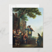 De violist briefkaart (Voorkant / Achterkant)