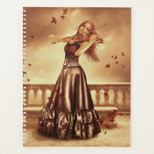 De violist planner (Voorkant)