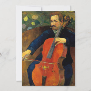 De violoncellist Schneklud Paul Gauguin