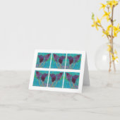 De Viooltjes… Kaart (Gele Bloem)