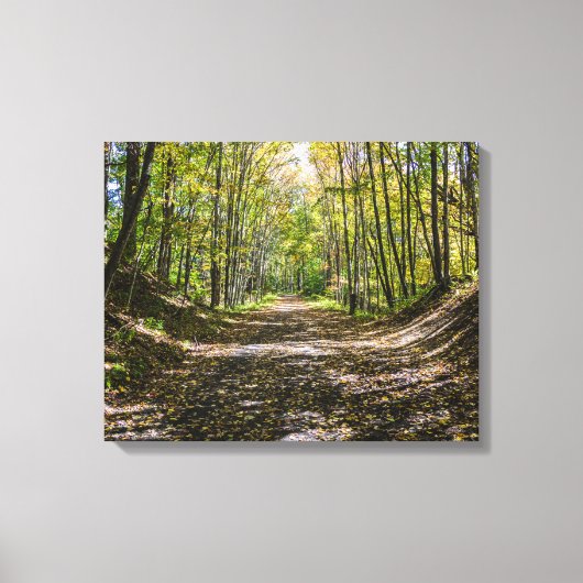 De Virginia Creeper Trail Canvas Afdruk (Voorkant)