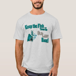 De vis bewaren t-shirt