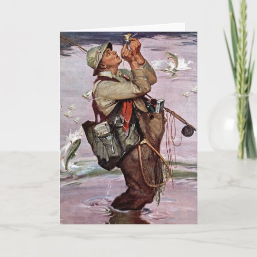 De vis pompt. kaart (Voorkant)