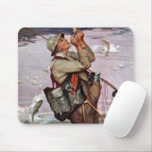 De vis pompt. muismat (Met muis)