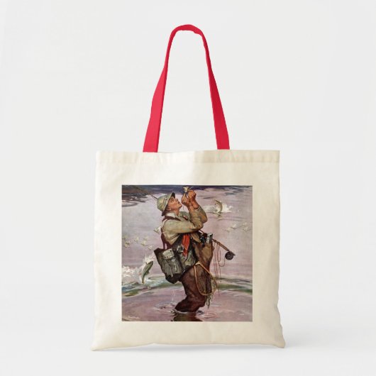 De vis pompt. tote bag (Voorkant)