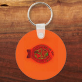 "DE VIS"-SLEUTEL SLEUTELHANGER (Voorkant)