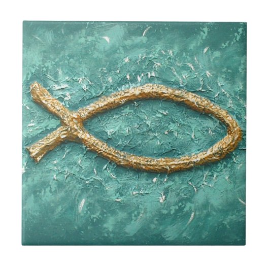 De vis tegeltje (Voorkant)