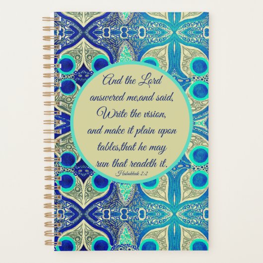 De visie planner (Voorkant)