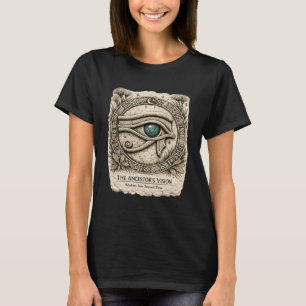 De Visie van de Voorouder Oog van Horus T-shirt