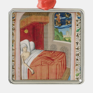 De visie van Ezekiel Metalen Ornament