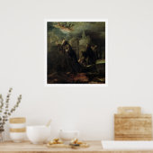 De visie van St. Francis van Paola Poster (Keuken)