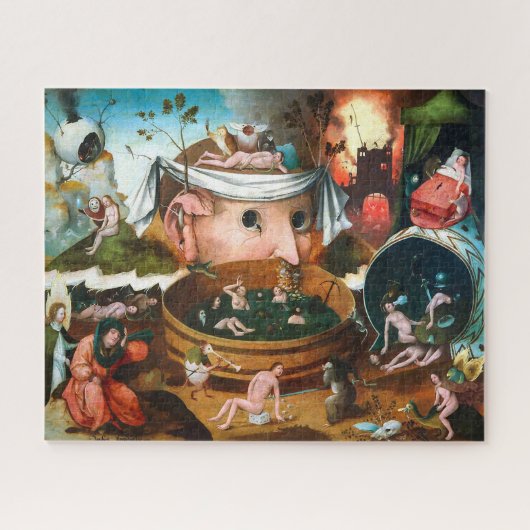 De visie van Tondal | Hieronymus Bosch | Legpuzzel (Horizontaal)