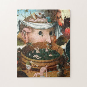 de visie van tondal - Hieronymus bosch Legpuzzel