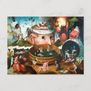 De Visioen van Tondal Hieronymus Bosch Briefkaart