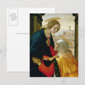 De Visitatie, 1491 Briefkaart (Voorkant / Achterkant)