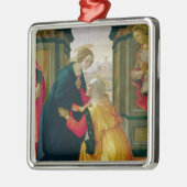 De Visitatie, 1491 Metalen Ornament (Links)