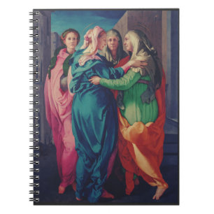 De Visitatie door Pontormo Manneristische Kunst Notitieboek