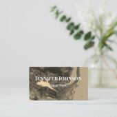 De Visite 2. Carte personnelle, abstraite (Debout devant)