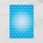 De Visite 3,5" x 2,5" - carte d'instruction Mini-Faciale (Dos)