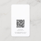 De Visite Ajouter un logo d'entreprise et une carte d'affich (Dos)